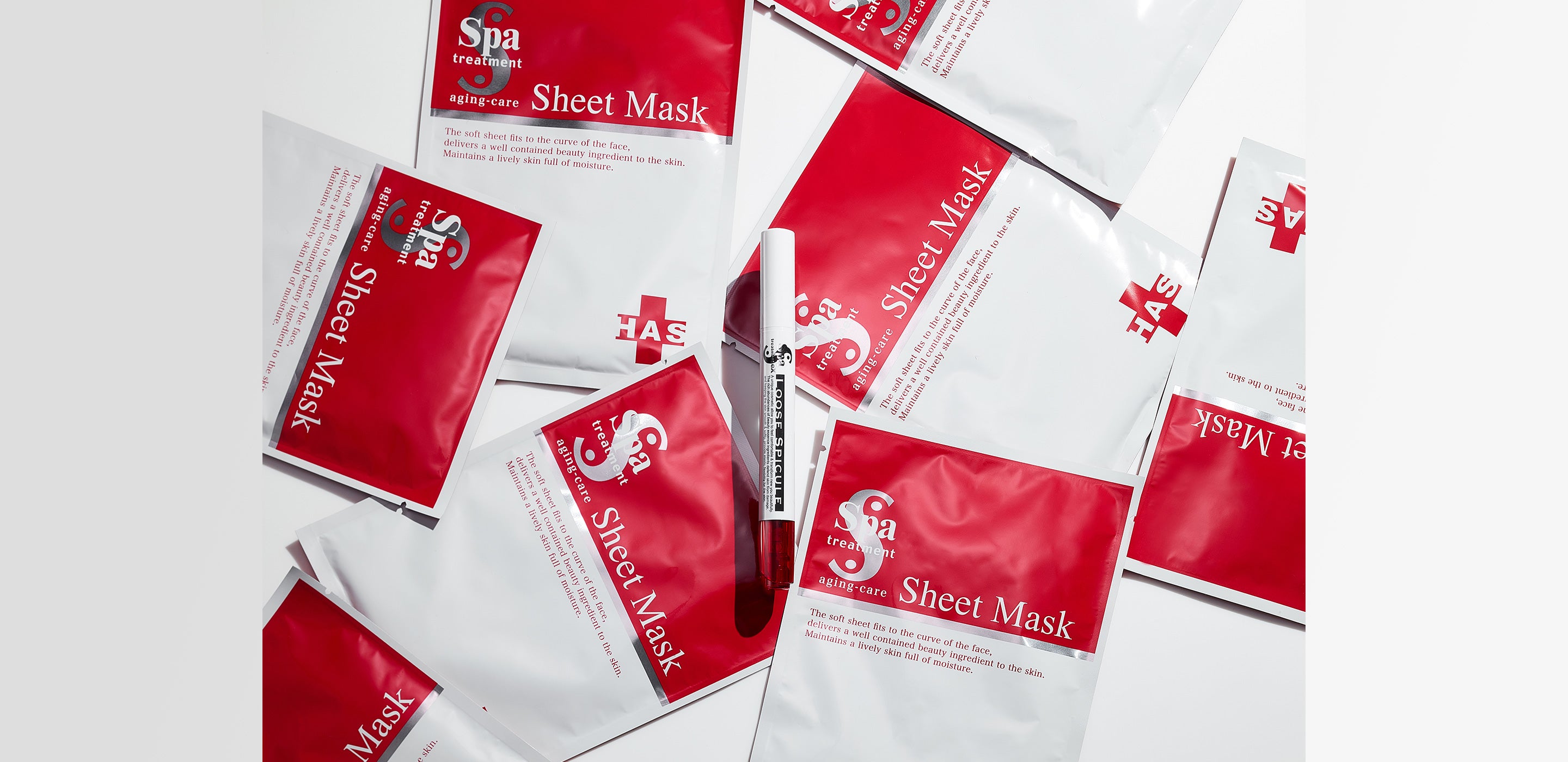 New!スパトリートメントeX ルーススピクル & HAS シートマスク