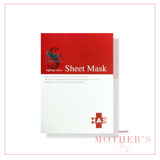 【母の日♪ギフトバッグ付き】スパトリートメント HAS シートマスク